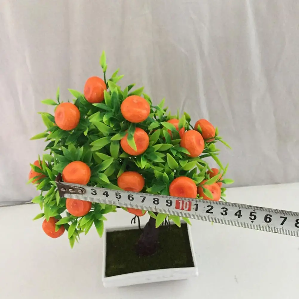 Artificial Orange Tree Decorative Non-fading Plastic Lifelike Simulation Plant for Daily Life
Artificial Orange Tree Decorative Non-fading Plastic Lifelike Simulation Plant for Daily Life