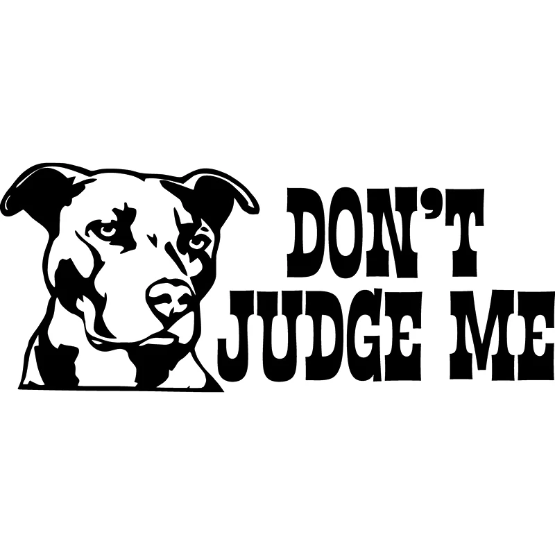 13.5*5.6cm Don't Judge Me Decal Window Bumper Sticker Cute And Interesting Fashion Sticker Decals Car Sticker
13.5*5.6cm Don't Judge Me Decal Window Bumper Sticker Cute And Interesting Fashion Sticker Decals Car Sticker