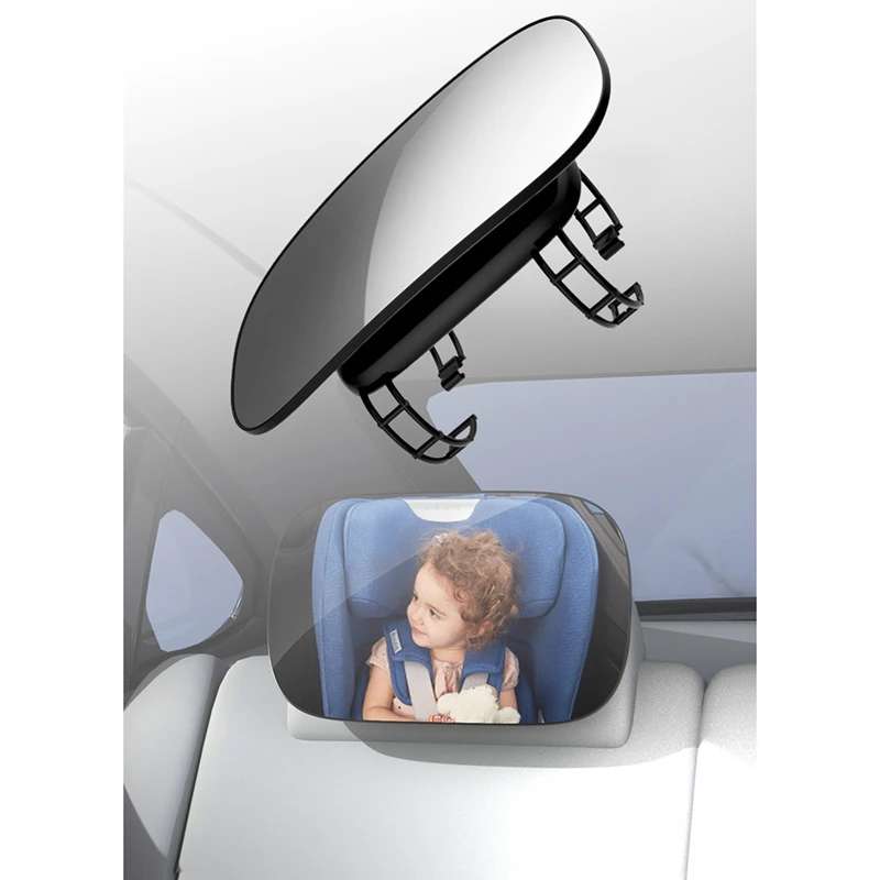 NEW-Car Child Baby Adjustable Wide Rear View Mirror Seat Safety Monitor Headrest Mirror
NEW-Car Child Baby Adjustable Wide Rear View Mirror Seat Safety Monitor Headrest Mirror