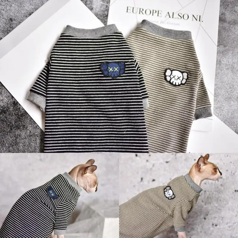 Cat Shirt Jacket Sweatshirt Soft Pullover Sweater Pets Clothing Outfit Underwear T-shirt Sphynx Hairless Cat Clothes Misur
Cat Shirt Jacket Sweatshirt Soft Pullover Sweater Pets Clothing Outfit Underwear T-shirt Sphynx Hairless Cat Clothes Misur