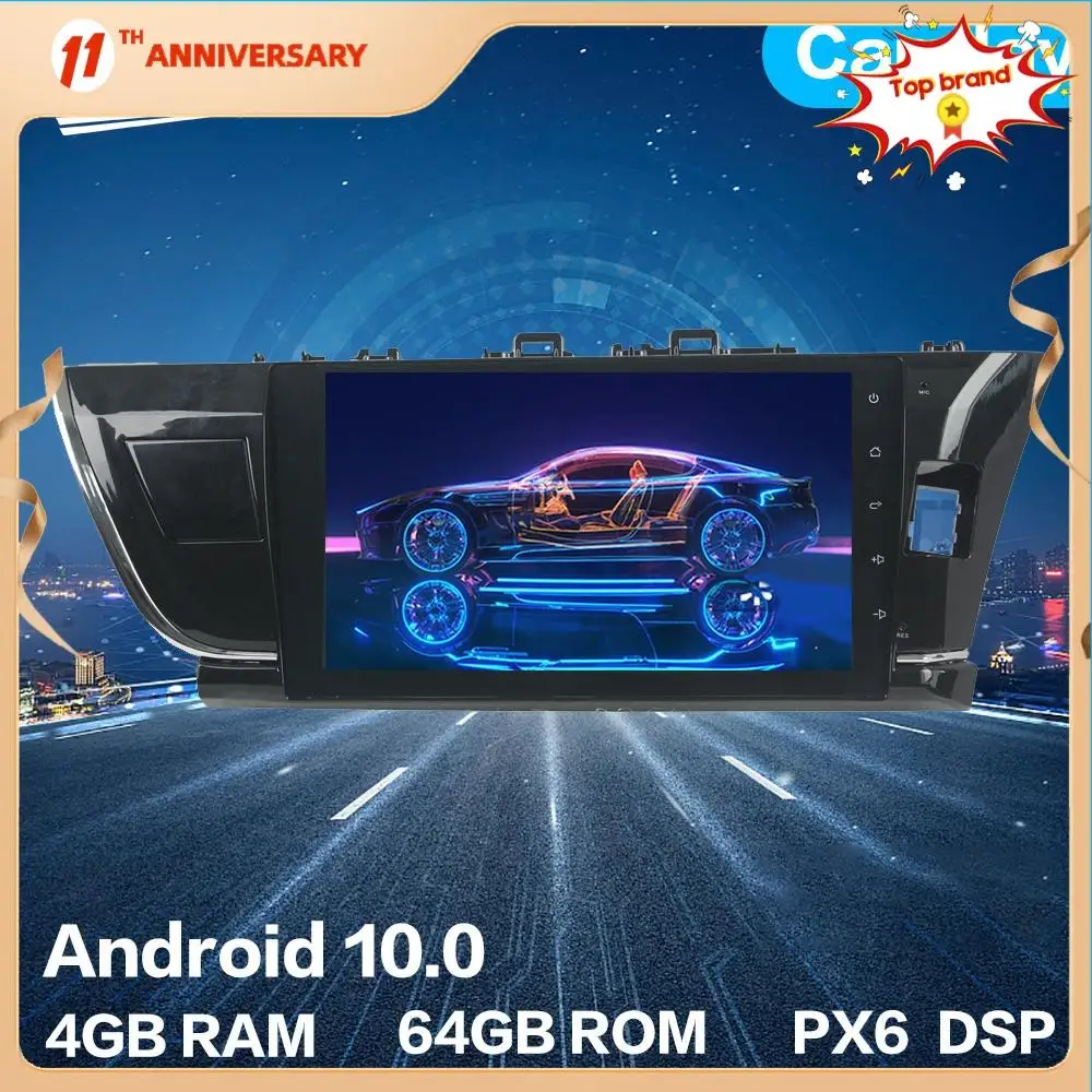 Для TOYOTA COROLLA 2013 + RHD Android 10 4G + 64GB Автомобильный Радио плеер GPS навигация автомобильный стерео HD мультимедиа DVD блок DSP Carplay
Для TOYOTA COROLLA 2013 + RHD Android 10 4G + 64GB Автомобильный Радио плеер GPS навигация автомобильный стерео HD мультимедиа DVD блок DSP Carplay
