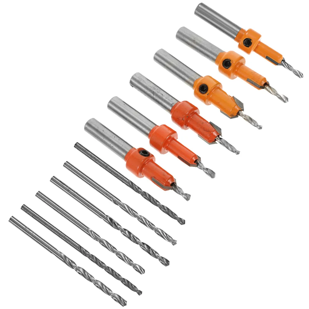 12pcs Practical Chamfer Drilling Tool Countersink Twisting Drill Bit Screw Drill
12pcs Practical Chamfer Drilling Tool Countersink Twisting Drill Bit Screw Drill