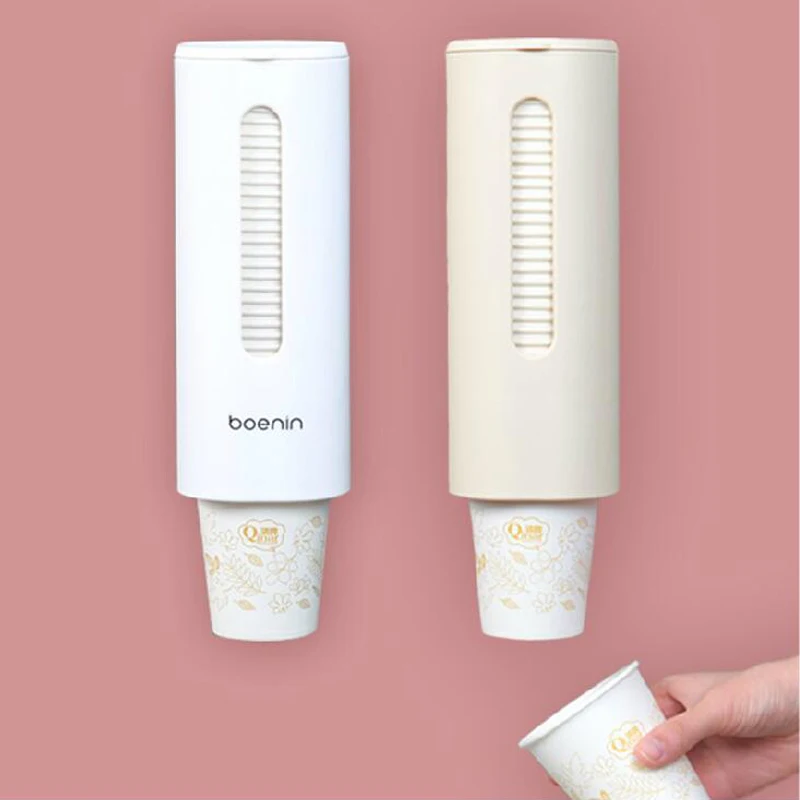 045 Traceless Disposable Paper Cup Dispenser Plastic Cups Holder Automatic Holder Dustproof Free Punching Paper Cup rack
045 Traceless Disposable Paper Cup Dispenser Plastic Cups Holder Automatic Holder Dustproof Free Punching Paper Cup rack