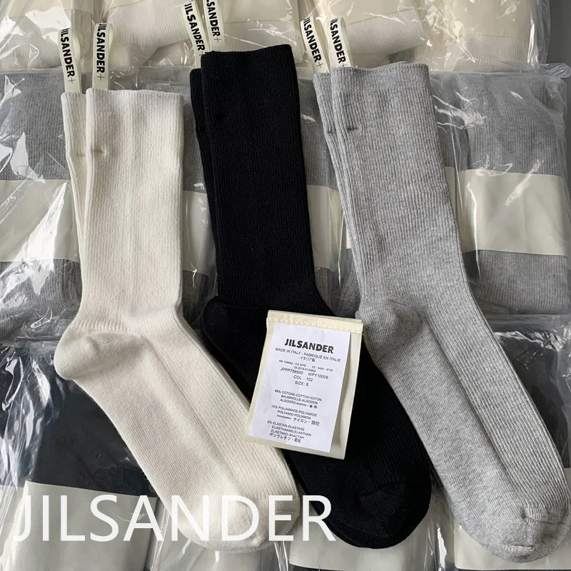3 Pieces WIth Box JIL SANDER Cotton Socks Men Women Casual Sports Socks Tide Brand Have Label Socks
3 Pieces WIth Box JIL SANDER Cotton Socks Men Women Casual Sports Socks Tide Brand Have Label Socks