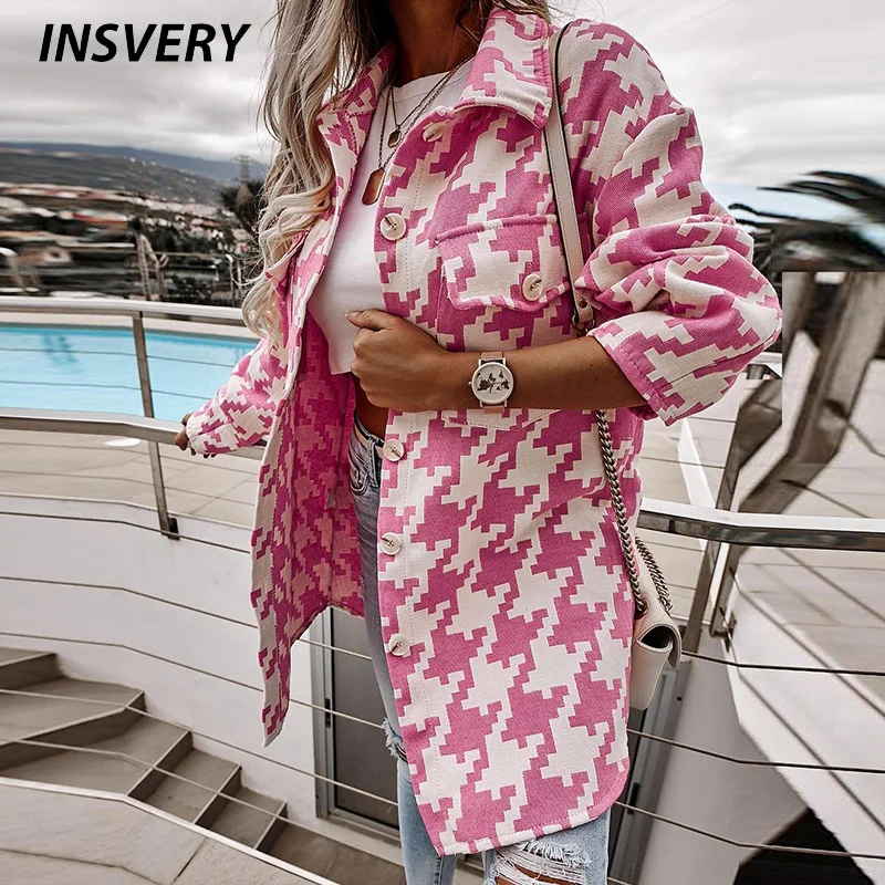 Women Casual Jackets Single Breasted Button Autumn Jacket Coat Fashion Print Elegant Office Lady Cardigan Winter Long Sleeve Top
Women Casual Jackets Single Breasted Button Autumn Jacket Coat Fashion Print Elegant Office Lady Cardigan Winter Long Sleeve Top