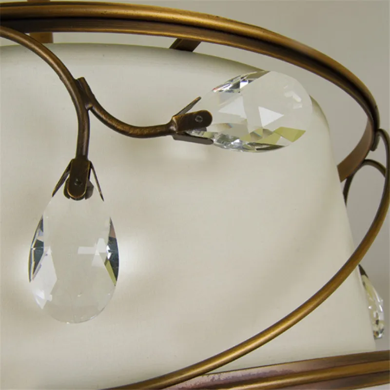 Modern European Crystal Half Ceiling Lamp Fabric Dining Room Ceiling Lamp Bedroom LAMP Free Shipping LED Bulbs E27 3 Years Iron
Modern European Crystal Half Ceiling Lamp Fabric Dining Room Ceiling Lamp Bedroom LAMP Free Shipping LED Bulbs E27 3 Years Iron