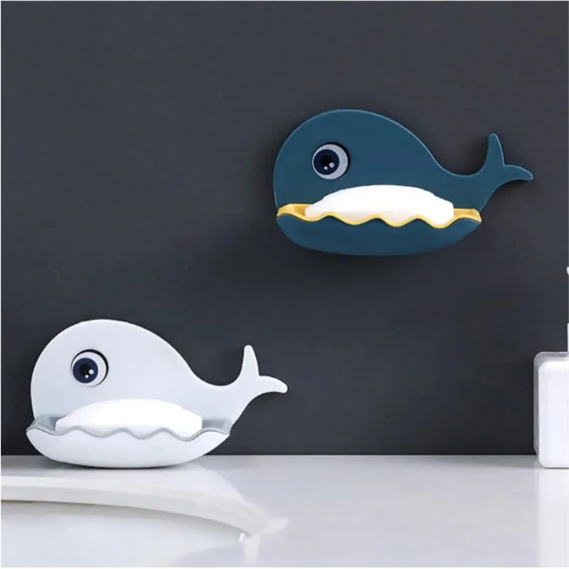 Portable Whale Shaped Bathroom Soap Dish Holder Bathroom Soaps Box Storage Shelf Plastic Wall Mounted Draining Organizer Tray
Portable Whale Shaped Bathroom Soap Dish Holder Bathroom Soaps Box Storage Shelf Plastic Wall Mounted Draining Organizer Tray
