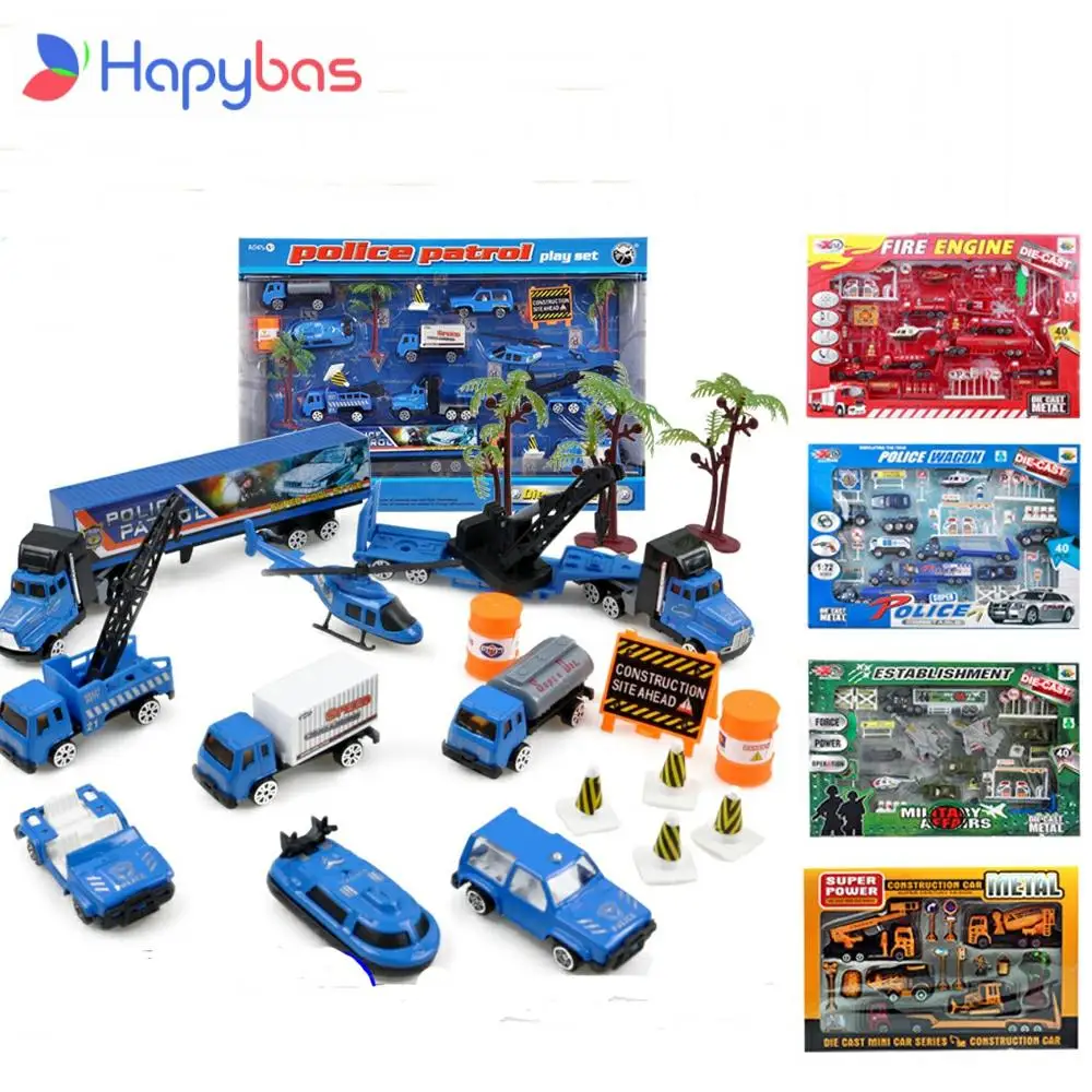 1:64 alloy construction car police truck set combat force mighty rescue Model Classic Toy diecast car play set kids gift
1:64 alloy construction car police truck set combat force mighty rescue Model Classic Toy diecast car play set kids gift