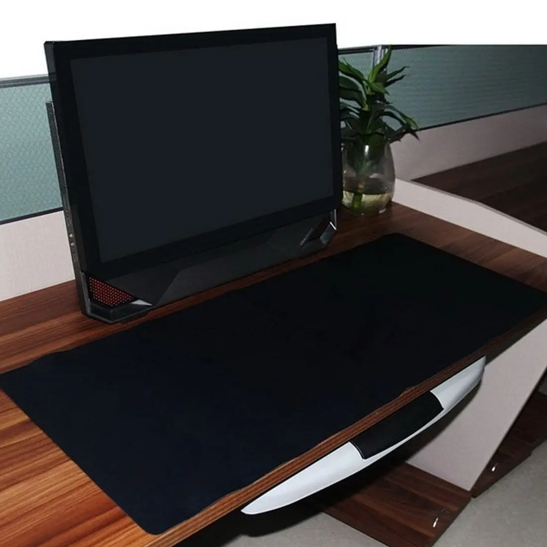 90*30cm Large Size Plain Black Extended Water-resistant Anti-slip Gaming Mouse Pad Durable Stitched Edges Mouse Pad
90*30cm Large Size Plain Black Extended Water-resistant Anti-slip Gaming Mouse Pad Durable Stitched Edges Mouse Pad