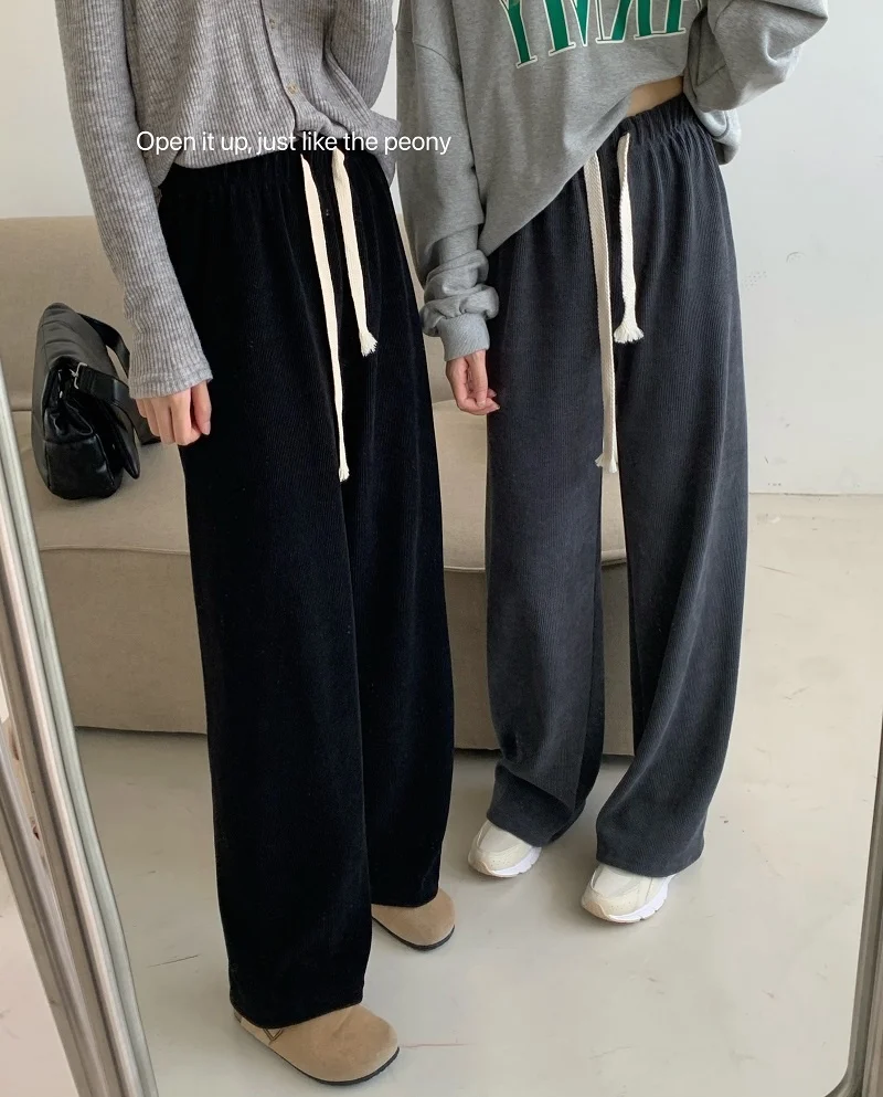 Corduroy Draped Wide Leg Pants High Waist Casual Pants Women's Spring and Autumn 2021 New Loose and Thin Floor Pants
Corduroy Draped Wide Leg Pants High Waist Casual Pants Women's Spring and Autumn 2021 New Loose and Thin Floor Pants