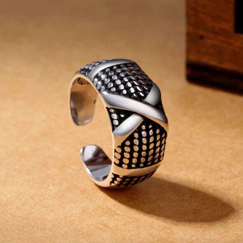 VENTFILLE 925 Sterling Silver Vintage Rhomboid Geometric Adjustable Rings Thumb Wide Large Big Open Ring Unix Jewelry
VENTFILLE 925 Sterling Silver Vintage Rhomboid Geometric Adjustable Rings Thumb Wide Large Big Open Ring Unix Jewelry