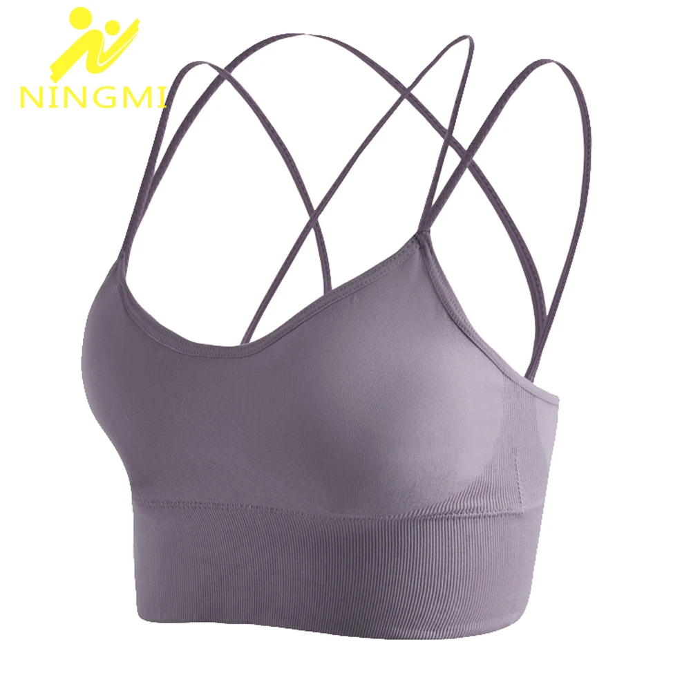 NINGMI Cross Back Sports Bra Shockproof Quick Dry Female Top Yoga Shirts Underwear Gym Fitness Workout Vest Runing Sportswear
NINGMI Cross Back Sports Bra Shockproof Quick Dry Female Top Yoga Shirts Underwear Gym Fitness Workout Vest Runing Sportswear