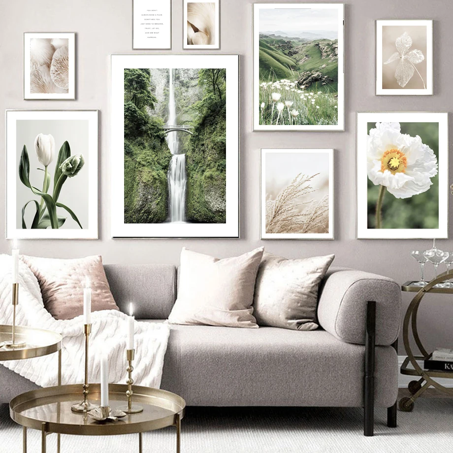 Waterfall Mushroom Flower Leaf Tree Reed Wall Art Canvas Painting Nordic Posters And Prints Wall Pictures For Living Room Decor
Waterfall Mushroom Flower Leaf Tree Reed Wall Art Canvas Painting Nordic Posters And Prints Wall Pictures For Living Room Decor