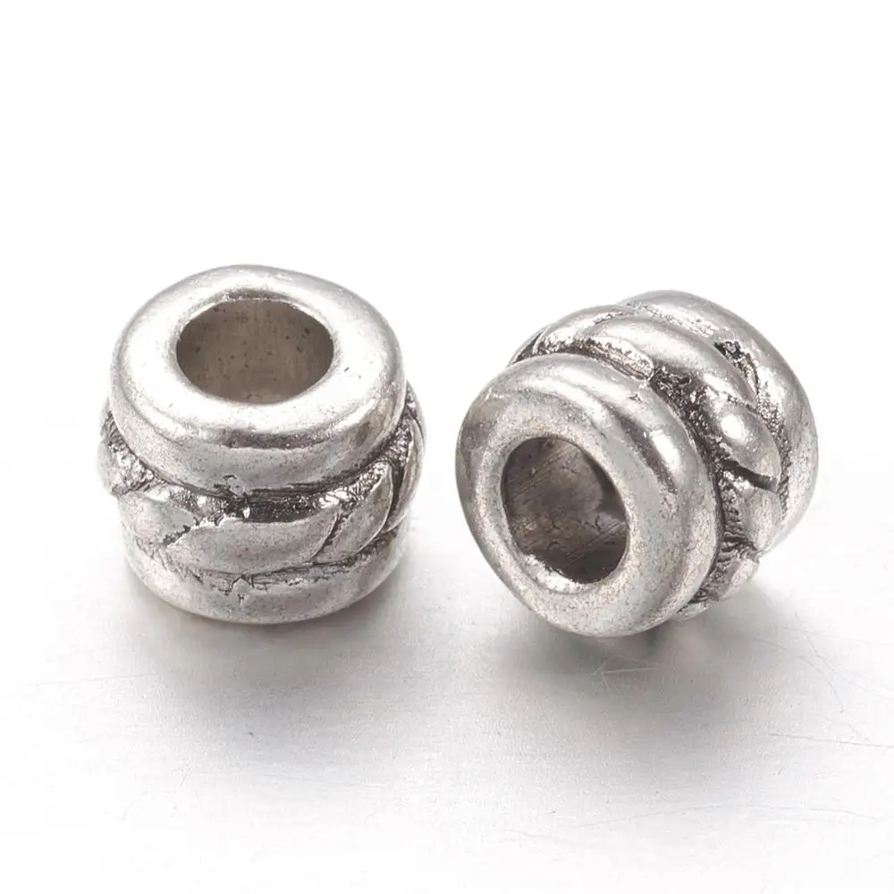100pc Spacer Beads Tibetan Style Beads Column Bead hole: 2.2mm For DIY Bralcelet Jewelry Making Beads Accessory
100pc Spacer Beads Tibetan Style Beads Column Bead hole: 2.2mm For DIY Bralcelet Jewelry Making Beads Accessory