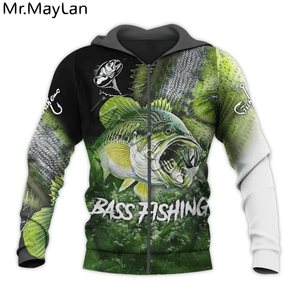 Custom Bass Fishing Men's Hoodie 3D Printed Jacket Men Women Harajuku Style Hoodies Casual Streetwear Sweatshirt Drop ship BB210
Custom Bass Fishing Men's Hoodie 3D Printed Jacket Men Women Harajuku Style Hoodies Casual Streetwear Sweatshirt Drop ship BB210