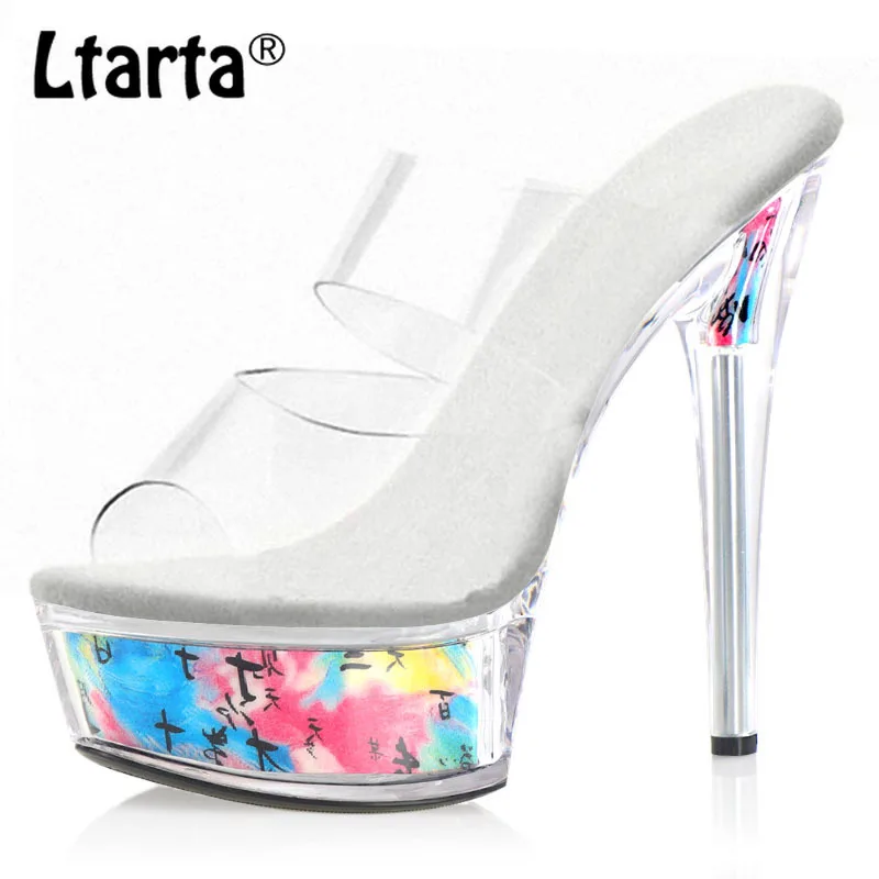 Ltarta 15cm Large Size Sexy Nightclub Pole Dancing Women's Shoes Waterproof Platform Transparent High Heel Sandals LYP
Ltarta 15cm Large Size Sexy Nightclub Pole Dancing Women's Shoes Waterproof Platform Transparent High Heel Sandals LYP