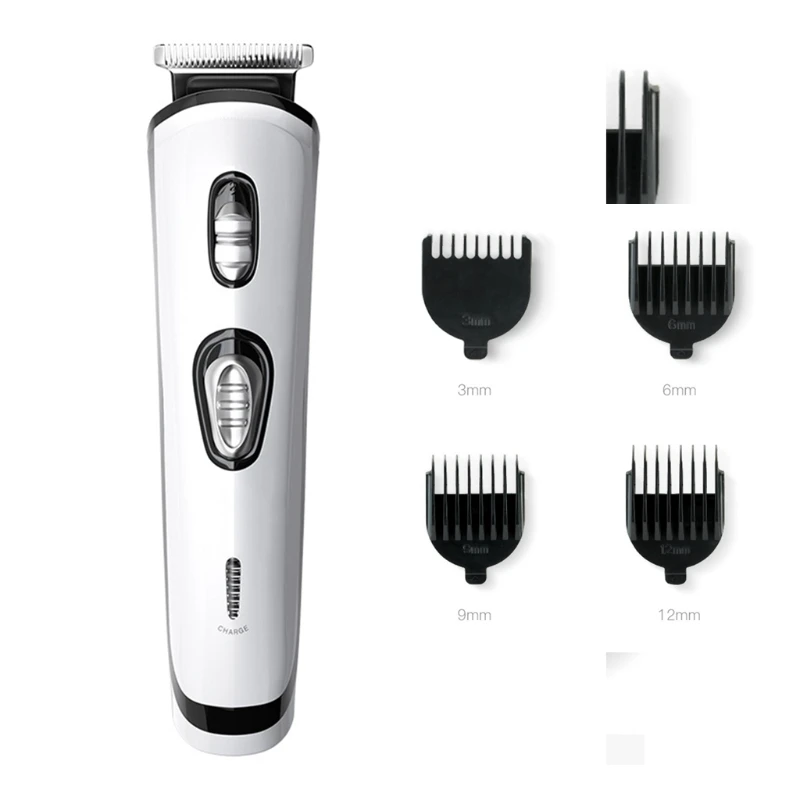 Professional Hair Trimmer Rechargeable Hair Clippers Low Noise Hair Cutting Kit Barber Scissors Blade Hair Length Adjust 
Professional Hair Trimmer Rechargeable Hair Clippers Low Noise Hair Cutting Kit Barber Scissors Blade Hair Length Adjust