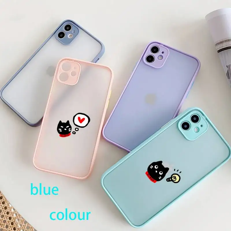 Cute Cartoon Black Cat Phone Case For IPhone 12 11 Pro Max XR XS Max X SE2 6s 7 8 Plus Hard Shockproof Blue Case
Cute Cartoon Black Cat Phone Case For IPhone 12 11 Pro Max XR XS Max X SE2 6s 7 8 Plus Hard Shockproof Blue Case