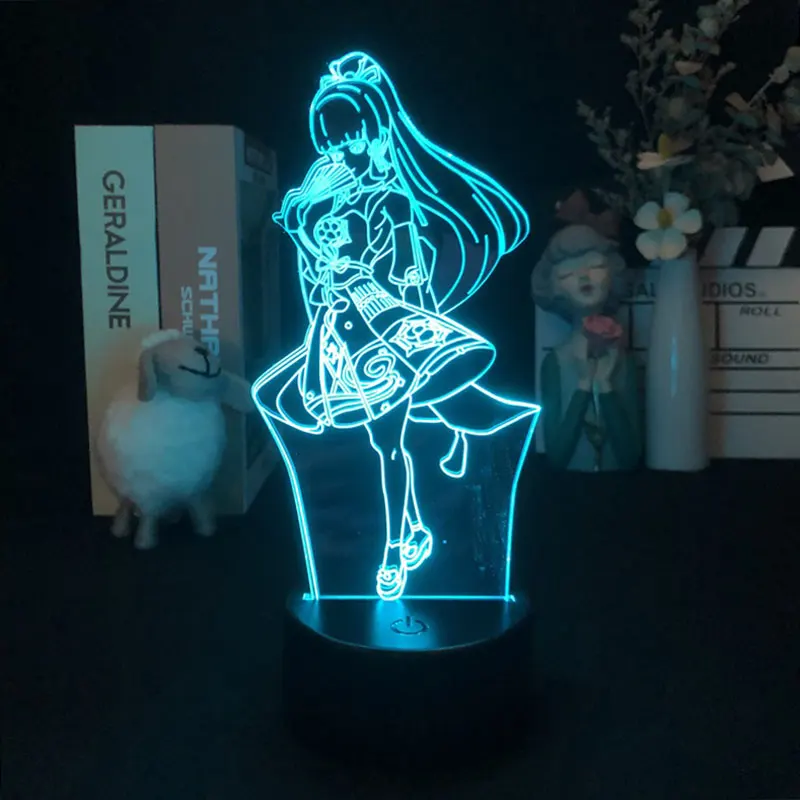 Genshin Impact Kamisato Ayaka декоративная игра Прямая поставка 3D светодиодный ночсветильник будильник базовый цвет меняющийся стол для детей
Genshin Impact Kamisato Ayaka декоративная игра Прямая поставка 3D светодиодный ночсветильник будильник базовый цвет меняющийся стол для детей