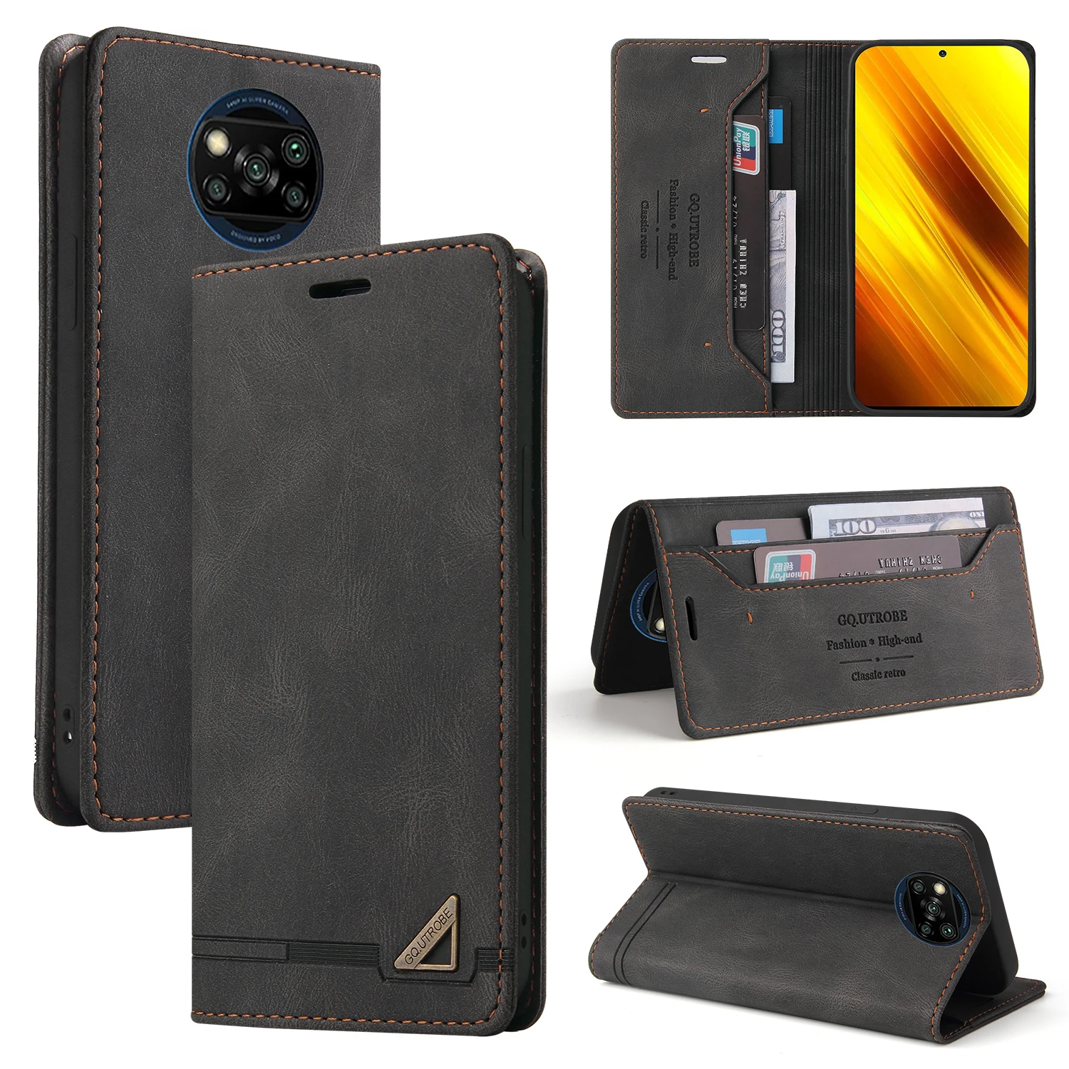 Luxury Flip Phone Case For Xiaomi 11 POCO M3 F3 X3 NFC Mi Note 10 Pro 10T Lite Leather Holder Stand Strong Magnetic Wallet Cover
Luxury Flip Phone Case For Xiaomi 11 POCO M3 F3 X3 NFC Mi Note 10 Pro 10T Lite Leather Holder Stand Strong Magnetic Wallet Cover