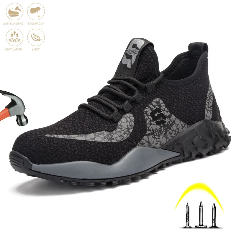 Mens Safety Shoes Industrial Steel Toe Cap Work Boot Puncture-Proof Non-slip Anti-smashing Comfort Breathable Shoes Fashion
Mens Safety Shoes Industrial Steel Toe Cap Work Boot Puncture-Proof Non-slip Anti-smashing Comfort Breathable Shoes Fashion