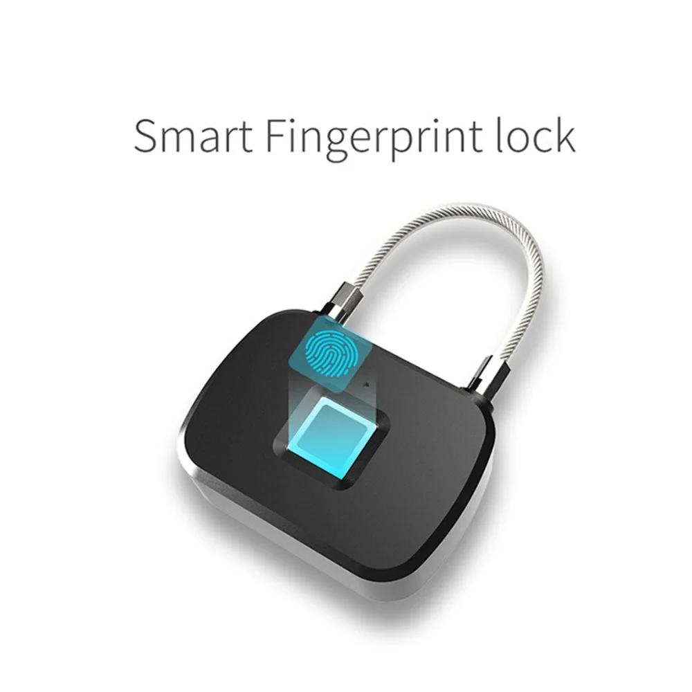 L13 Portable New Electronic Small Lock Intelligent Fingerprint Padlock Anti Theft Door Lock Padlock Satchel Trunk Locks
L13 Portable New Electronic Small Lock Intelligent Fingerprint Padlock Anti Theft Door Lock Padlock Satchel Trunk Locks