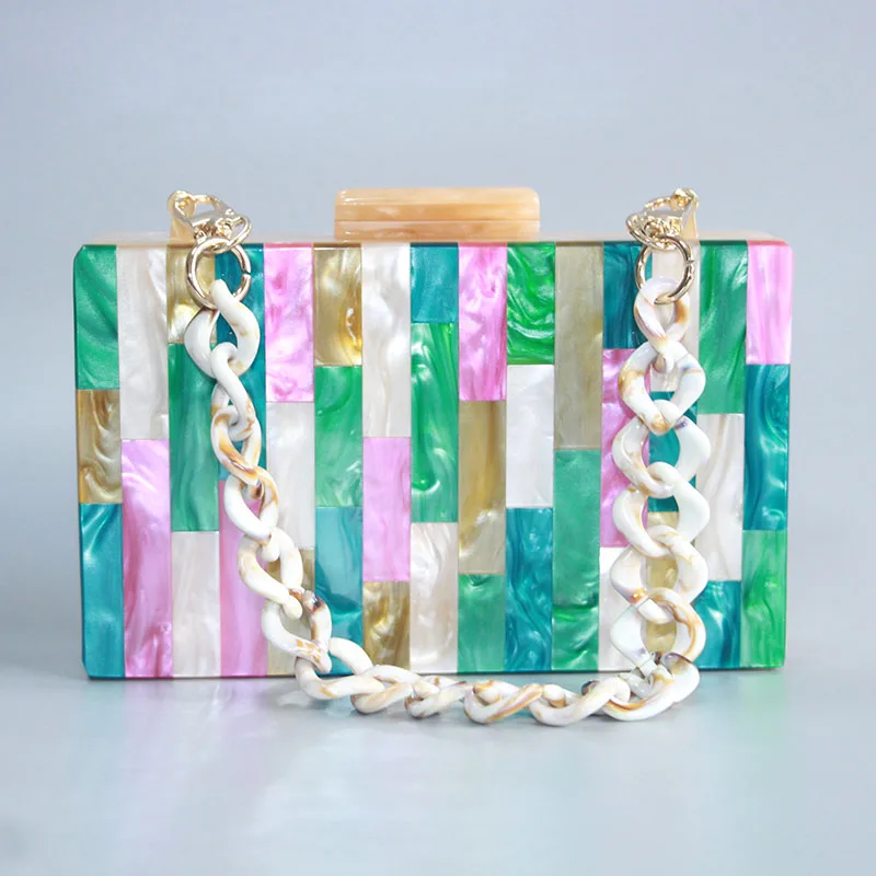 Acrylic Fashion Transparent Shoulder Crossbody Bags PVC Coloful Bag Satchel Bag Ladies Girl Casual Chain Handbags and Purses
Acrylic Fashion Transparent Shoulder Crossbody Bags PVC Coloful Bag Satchel Bag Ladies Girl Casual Chain Handbags and Purses