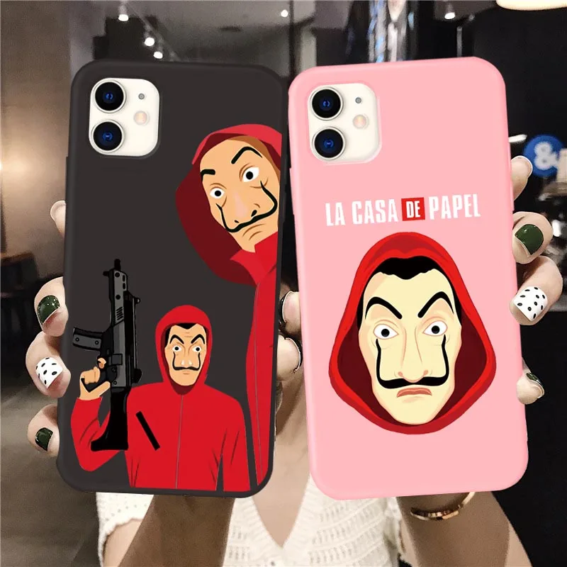 Spain TV Money Heist House Paper Phone Case For iPhone 13 12 11 Pro Max X XS MAX XR 7 6S 8 Plus SE 2020 La Casa de papel Cover
Spain TV Money Heist House Paper Phone Case For iPhone 13 12 11 Pro Max X XS MAX XR 7 6S 8 Plus SE 2020 La Casa de papel Cover