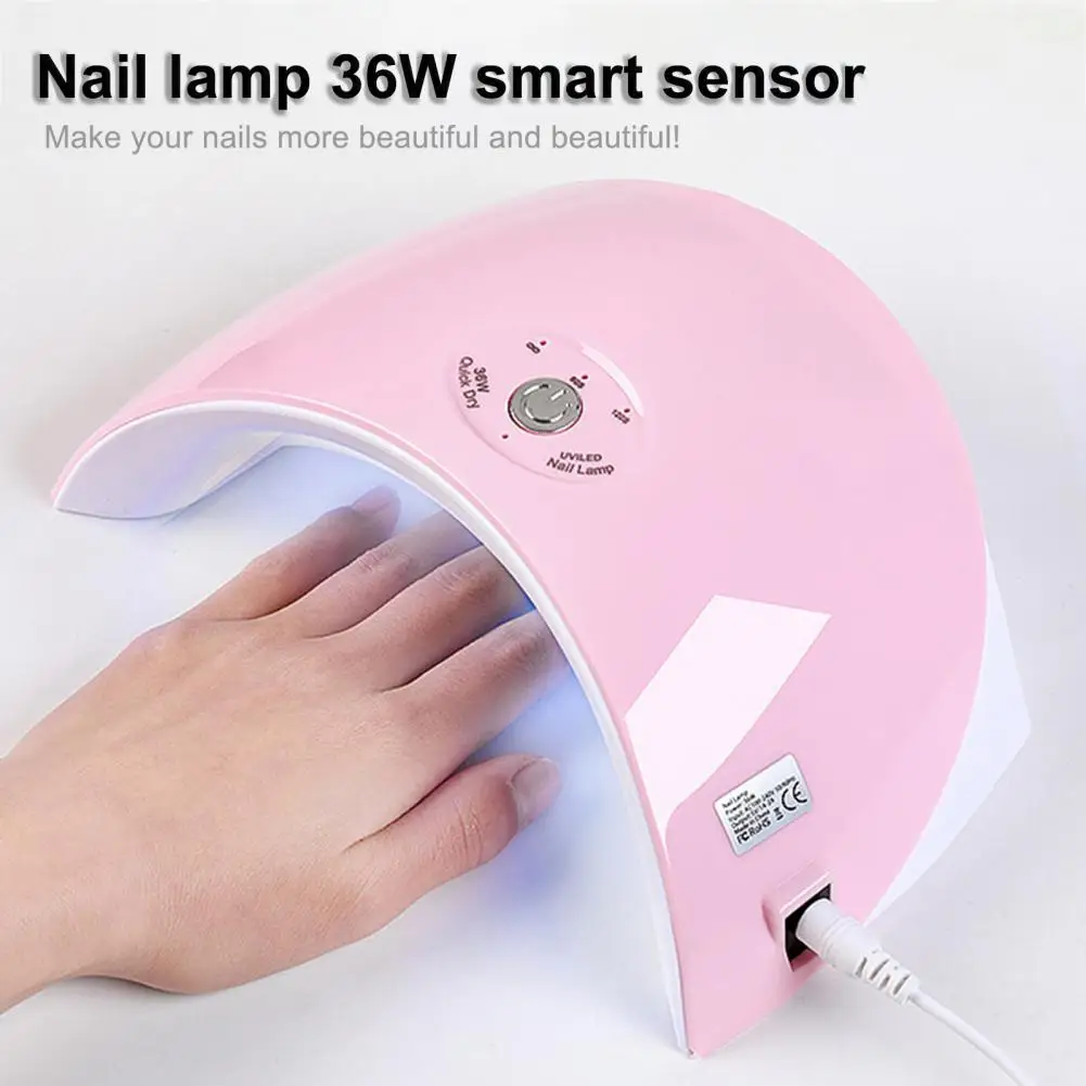 Nail Lamp Ergonomics Fall Resistant Nail Art Nail Polish Gel Dryer Machine for Salon Nail accessories
Nail Lamp Ergonomics Fall Resistant Nail Art Nail Polish Gel Dryer Machine for Salon Nail accessories