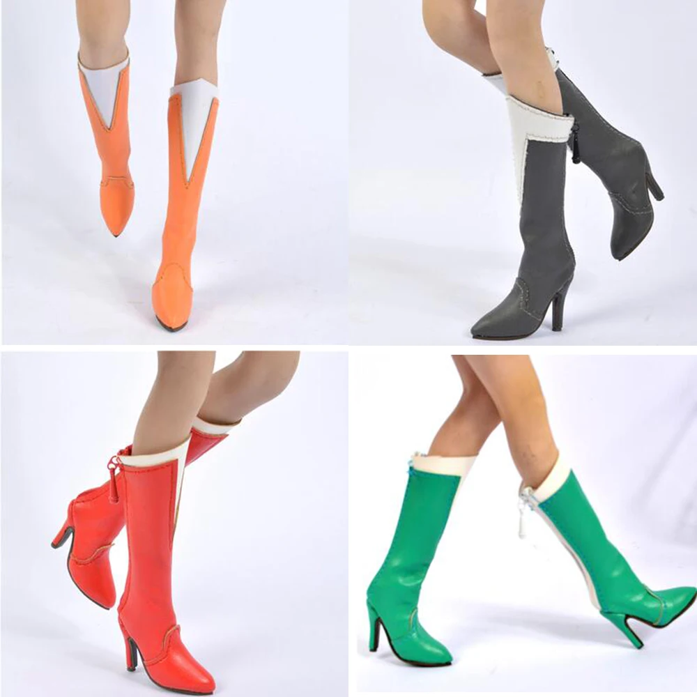 Colorful 1/6 Scale Fashion Women's Middle Long Zipper Leather Boots Model Hollow Inside Model for 12 inches Female Body
Colorful 1/6 Scale Fashion Women's Middle Long Zipper Leather Boots Model Hollow Inside Model for 12 inches Female Body
