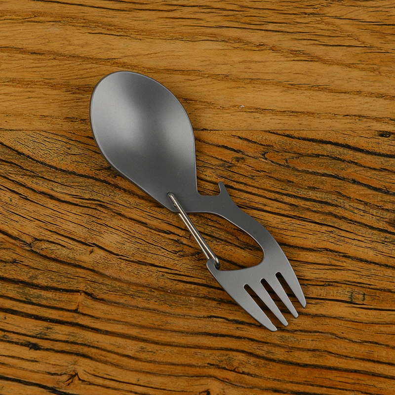 Multifunctional Titanium Alloy/Stainless Steel Outdoor Camping Tableware Spoon Alloy Practical Portable Travel Essent
Multifunctional Titanium Alloy/Stainless Steel Outdoor Camping Tableware Spoon Alloy Practical Portable Travel Essent