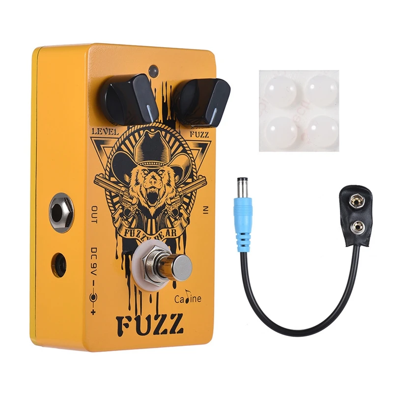 Caline CP-46 Fuzzy Bear Fuzz Guitar Effect Pedal Guitar Accessories Pedal Effect Fuzz Pedal Guitar Pedal Fuzz Guitar Parts
Caline CP-46 Fuzzy Bear Fuzz Guitar Effect Pedal Guitar Accessories Pedal Effect Fuzz Pedal Guitar Pedal Fuzz Guitar Parts