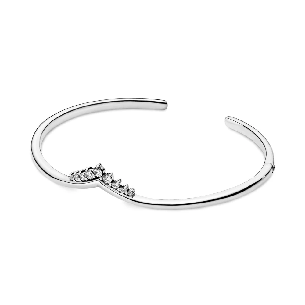 High-Quality 100% 925 Sterling Silver Bracelet Sparkling Wishbone Bangle Fit Party Fashion DIY Jewelry Gift
High-Quality 100% 925 Sterling Silver Bracelet Sparkling Wishbone Bangle Fit Party Fashion DIY Jewelry Gift