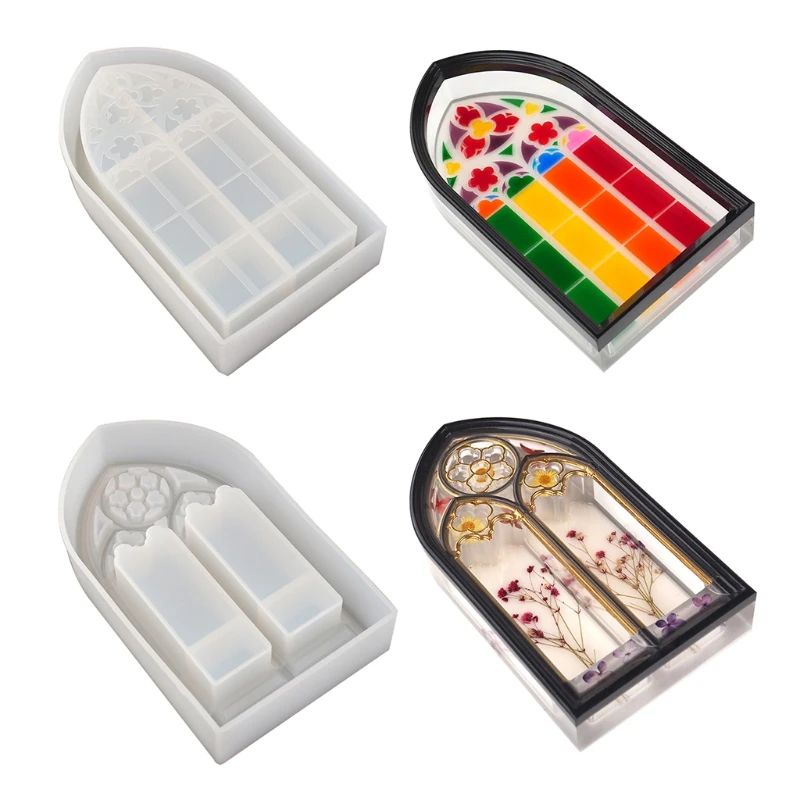 066C Nice Church Window Storage Box Cabinet Silicone Mold DIY Easy Release NoResiduee
066C Nice Church Window Storage Box Cabinet Silicone Mold DIY Easy Release NoResiduee