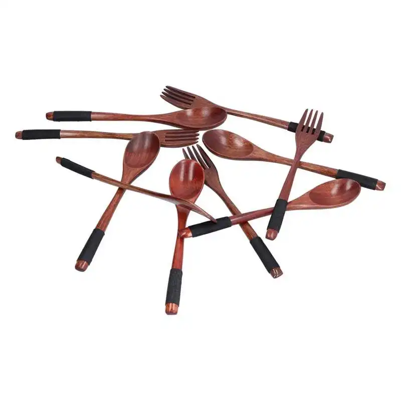 Kitchen Accessories Western Tableware Classic Dinner Set Wooden Tableware Set Eco‑Friendly Spoon Fork Reusable Hand Made
Kitchen Accessories Western Tableware Classic Dinner Set Wooden Tableware Set Eco‑Friendly Spoon Fork Reusable Hand Made