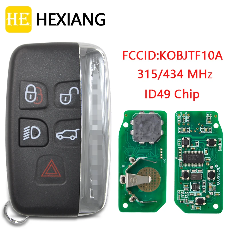 HE Xiang Car Remote Key For Land Rover LR2 LR4 Range Rover Evoque Sport 2012-2017 ID49 HITAG-PRO 315 434 KOBJTF10A Keyless Go 
HE Xiang Car Remote Key For Land Rover LR2 LR4 Range Rover Evoque Sport 2012-2017 ID49 HITAG-PRO 315 434 KOBJTF10A Keyless Go