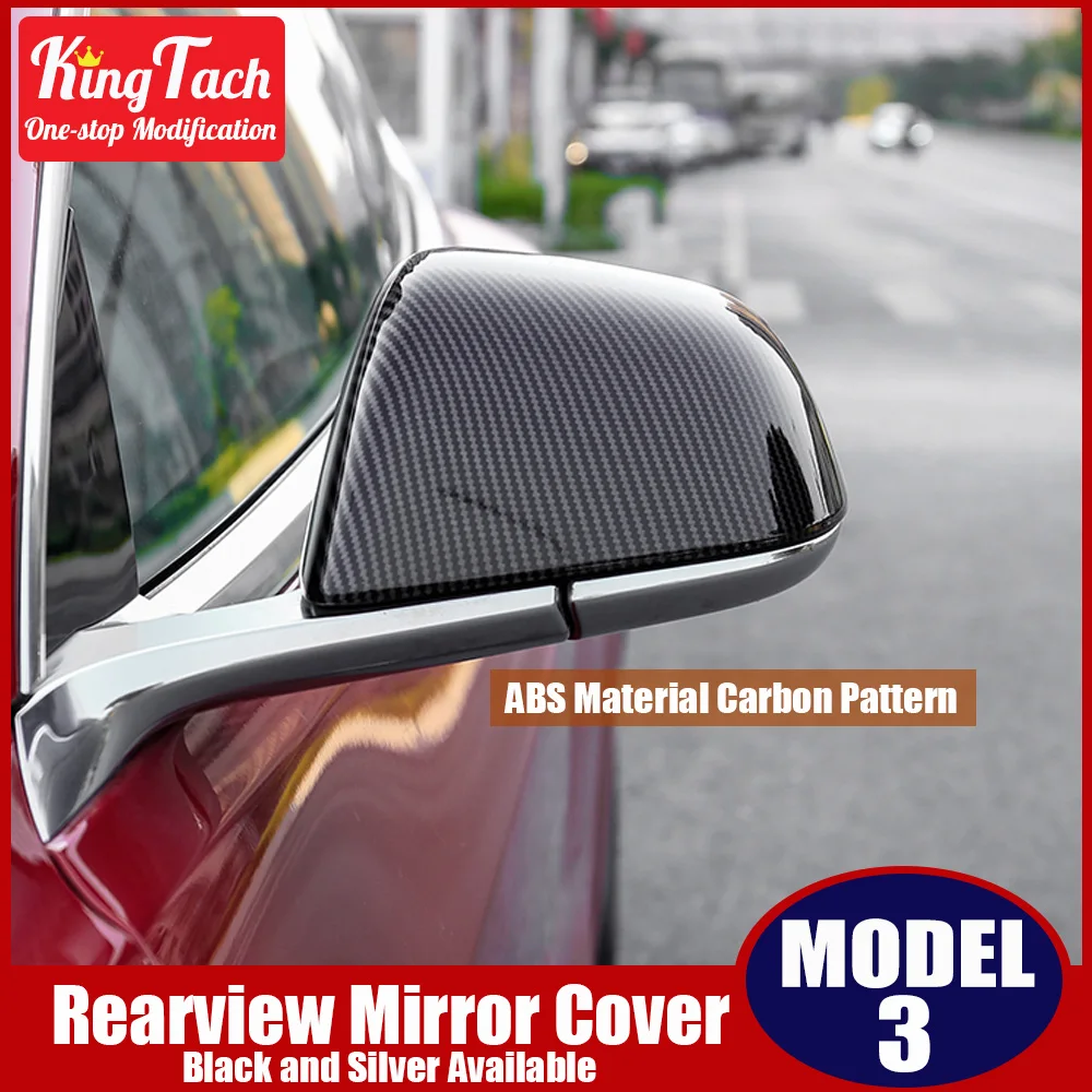 Car Rearview Mirror Cover For Tesla Model 3 Real Carbon fiber / ABS Water transfer Carbon Mirror Case Cap Exterior Accessories
Car Rearview Mirror Cover For Tesla Model 3 Real Carbon fiber / ABS Water transfer Carbon Mirror Case Cap Exterior Accessories