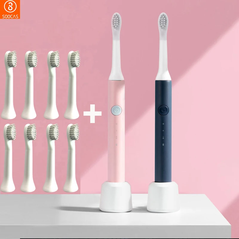 Xiaomi Sonic Electric Toothbrush Cordless USB Rechargeable toothbrush Waterproof Ultrasonic Automatic EX3 Tooth Brush head 3
Xiaomi Sonic Electric Toothbrush Cordless USB Rechargeable toothbrush Waterproof Ultrasonic Automatic EX3 Tooth Brush head 3