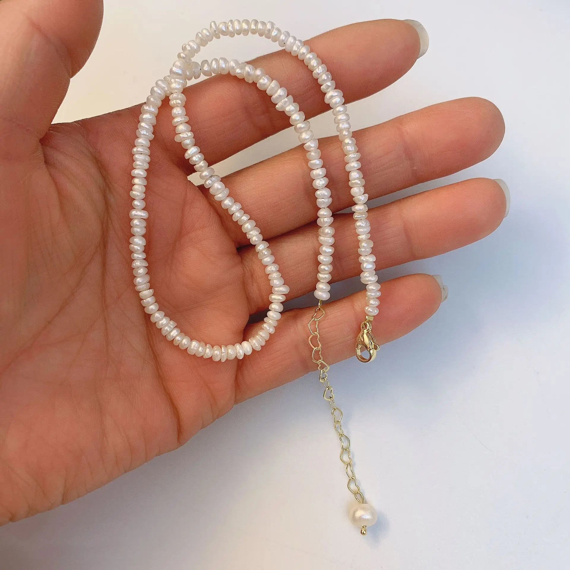 Extension Chain with Lobster Clasp Irregular Pearl Chians Choker Necklace for Women Jewelry Girl Gift Party Accessories
Extension Chain with Lobster Clasp Irregular Pearl Chians Choker Necklace for Women Jewelry Girl Gift Party Accessories