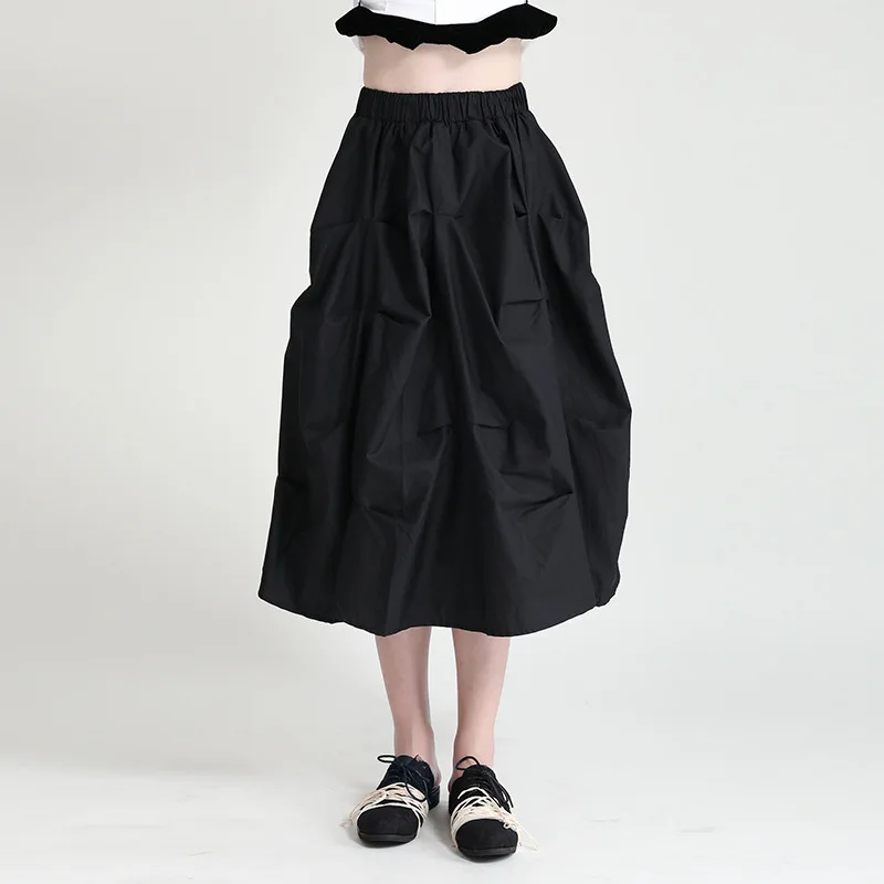 2021 Summer New Yamamoto Style Dark Retro Irregular Pleated Design A Line Skirt In The Long Look Thin Pleated Skirt
2021 Summer New Yamamoto Style Dark Retro Irregular Pleated Design A Line Skirt In The Long Look Thin Pleated Skirt
