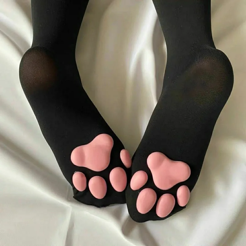 3D Cat Paw Pad Socks for Women Girls Long Stocking Toe Beanies Pawpads Footprint Lolita Over Knee Thigh High Stocking Cosplay
3D Cat Paw Pad Socks for Women Girls Long Stocking Toe Beanies Pawpads Footprint Lolita Over Knee Thigh High Stocking Cosplay