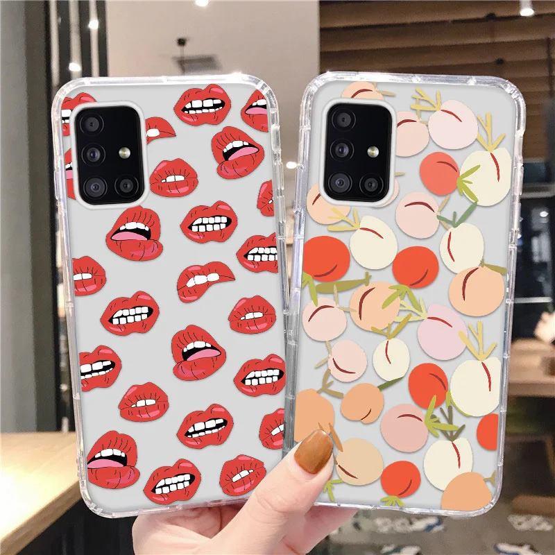Airbag Lips Silicon Case For Samsung M30s M31 M21s S21 FE A71 A51 A41 A42 A82 A21 A22 A11 A10 A10s A01 A20e A02 A40 A70 M02 M11
Airbag Lips Silicon Case For Samsung M30s M31 M21s S21 FE A71 A51 A41 A42 A82 A21 A22 A11 A10 A10s A01 A20e A02 A40 A70 M02 M11