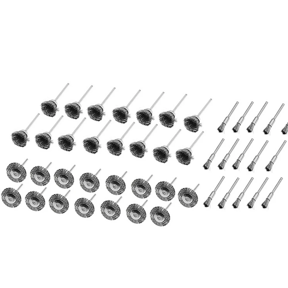 45pcs Cleaning Industrial Mini Accessories Abrasive Stainless Steel Derusting Metalworking Polishing Rotary Tool Wire Brush Set
45pcs Cleaning Industrial Mini Accessories Abrasive Stainless Steel Derusting Metalworking Polishing Rotary Tool Wire Brush Set