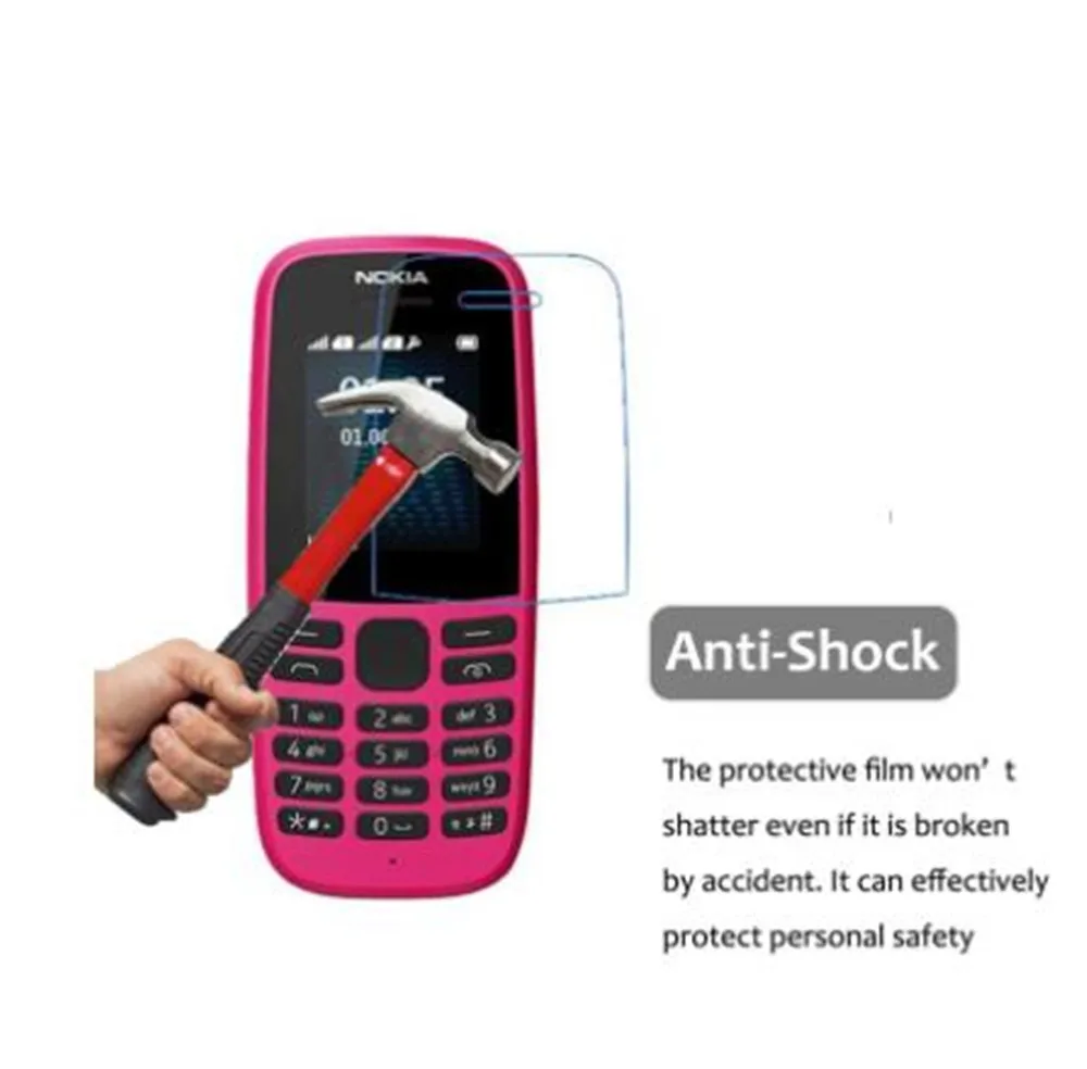 Противоударная пленка из ПЭТ для Nokia 105 2019, протектор экрана HD, прозрачная, устойчивая к царапинам, устойчивая к воздействию воды, масляная пл...
Противоударная пленка из ПЭТ для Nokia 105 2019, протектор экрана HD, прозрачная, устойчивая к царапинам, устойчивая к воздействию воды, масляная пл...