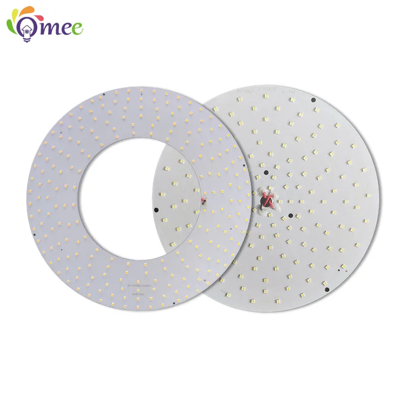 Прямоугольные светодиодные кольца панель круглая лампа 110 В переменного тока в