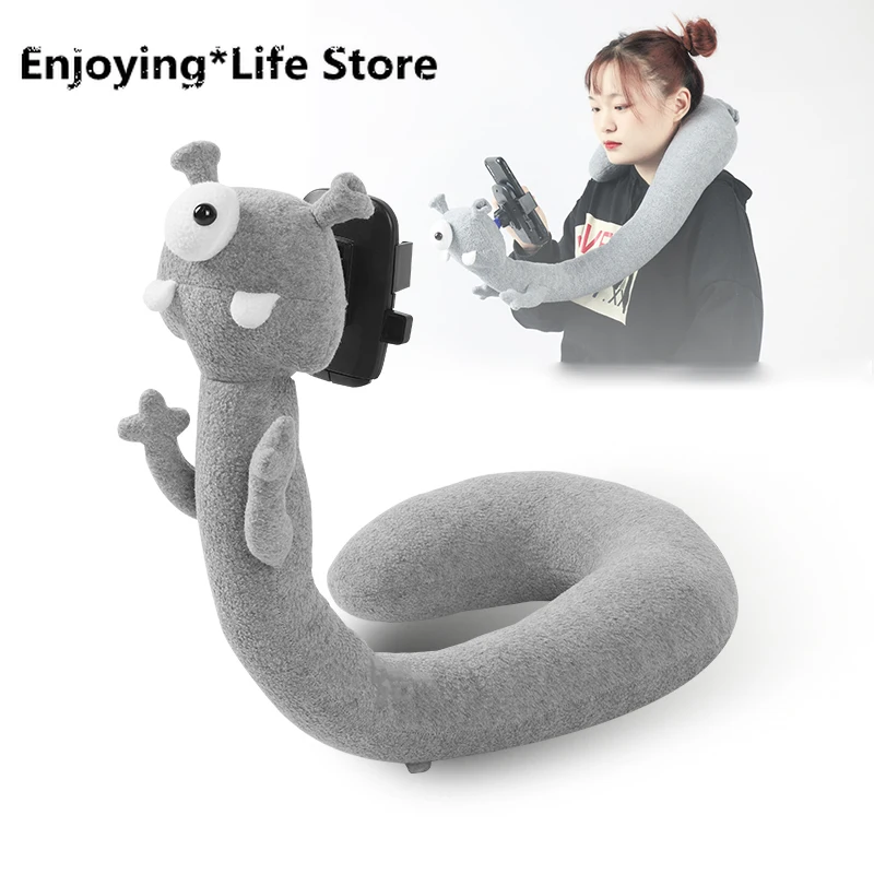 U-shaped Pillow Phone Rack Cartoon Neck Pillow Travel Car Head Watch TV Universal Hanging Neck Lazy Stand Chair Cushion
U-shaped Pillow Phone Rack Cartoon Neck Pillow Travel Car Head Watch TV Universal Hanging Neck Lazy Stand Chair Cushion