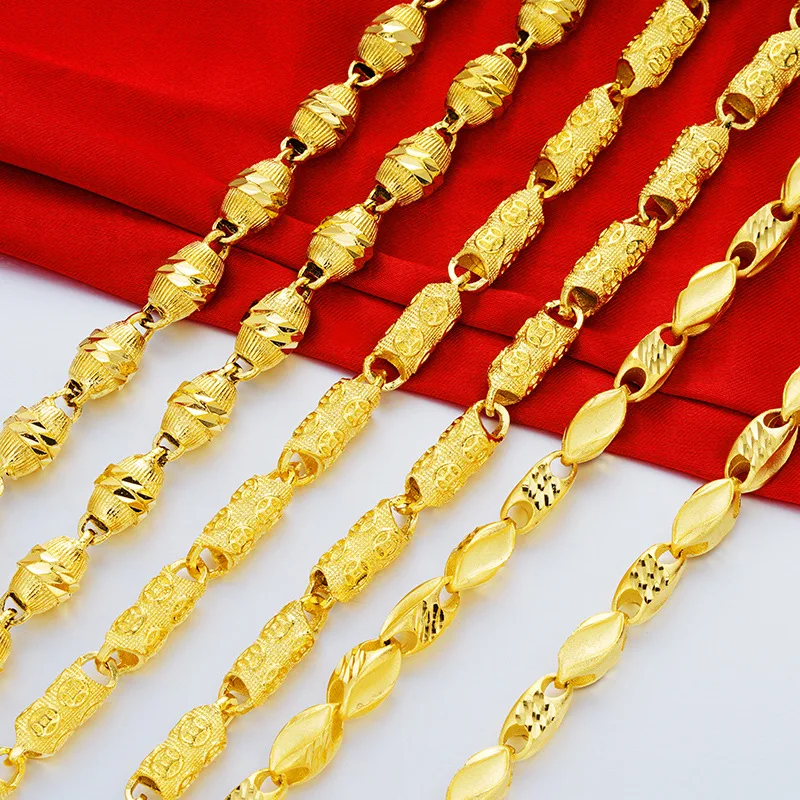 wholesale cuban link chain choker Mens Necklace Chain Gold Color 24K gold Necklaces for Men 2020 Fashion Designer Jewelry
wholesale cuban link chain choker Mens Necklace Chain Gold Color 24K gold Necklaces for Men 2020 Fashion Designer Jewelry