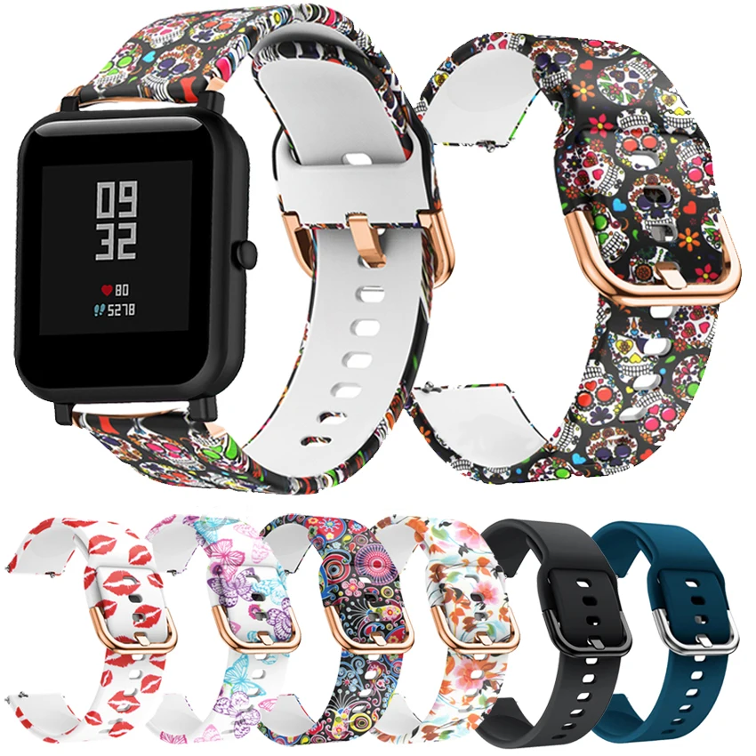 Силиконовый ремешок с принтом для Xiaomi Huami Amazfit GTS 2 Mini/GTR 42 мм, сменный Браслет для смарт-часов Amazfit Bip S U, 20 мм
Силиконовый ремешок с принтом для Xiaomi Huami Amazfit GTS 2 Mini/GTR 42 мм, сменный Браслет для смарт-часов Amazfit Bip S U, 20 мм