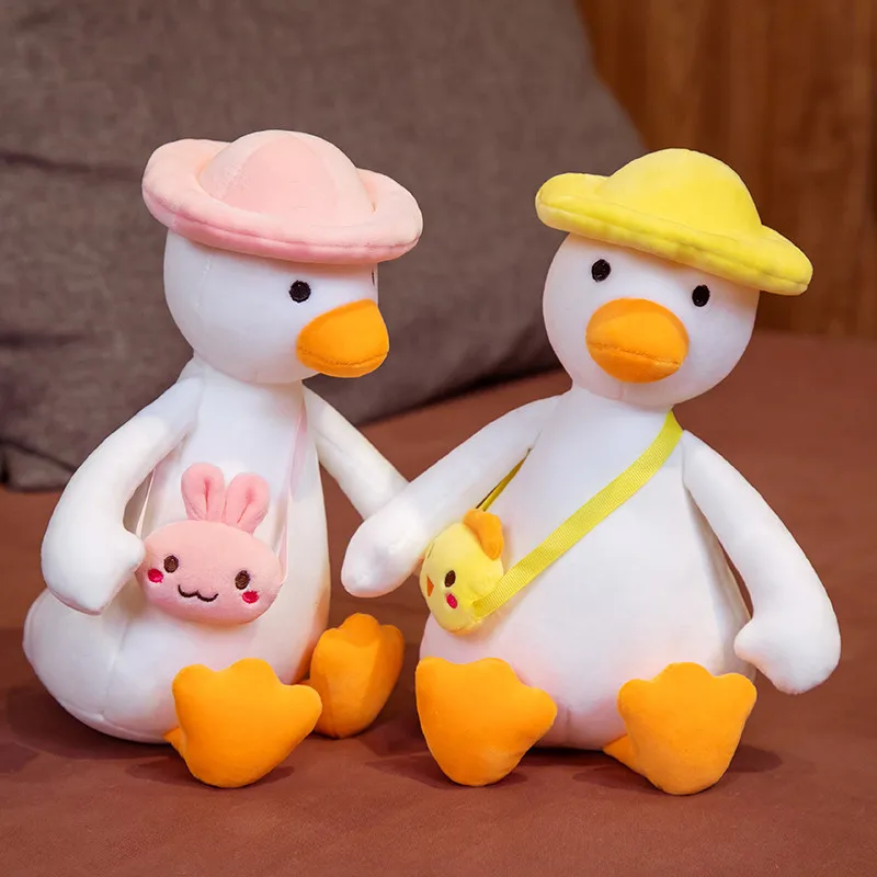 30/40/50cm Plush toy go to School duck backpack toy soft stuffed duck doll kids birthday gift cute school opens gift
30/40/50cm Plush toy go to School duck backpack toy soft stuffed duck doll kids birthday gift cute school opens gift