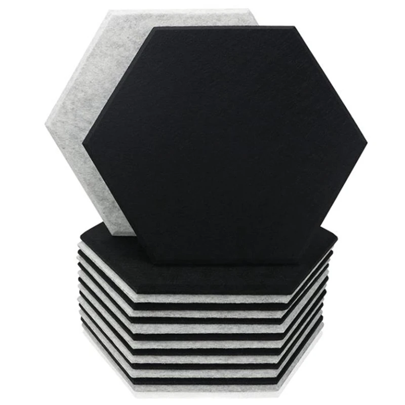 16 Pack Acoustic Foam Panels Beveled Edge Sound Proof Panels For Walls High Density Hexagon Acoustic Panels For Studio
16 Pack Acoustic Foam Panels Beveled Edge Sound Proof Panels For Walls High Density Hexagon Acoustic Panels For Studio